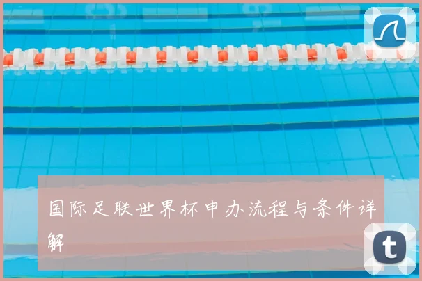 国际足联世界杯申办流程与条件详解